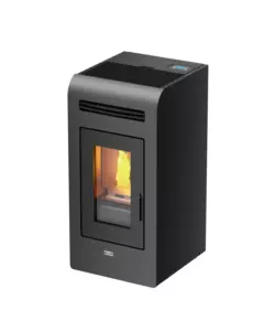 STUFA A PELLET CANADIAN STOVE "VANCOUVER 14" GRIGIO 12,9 KW